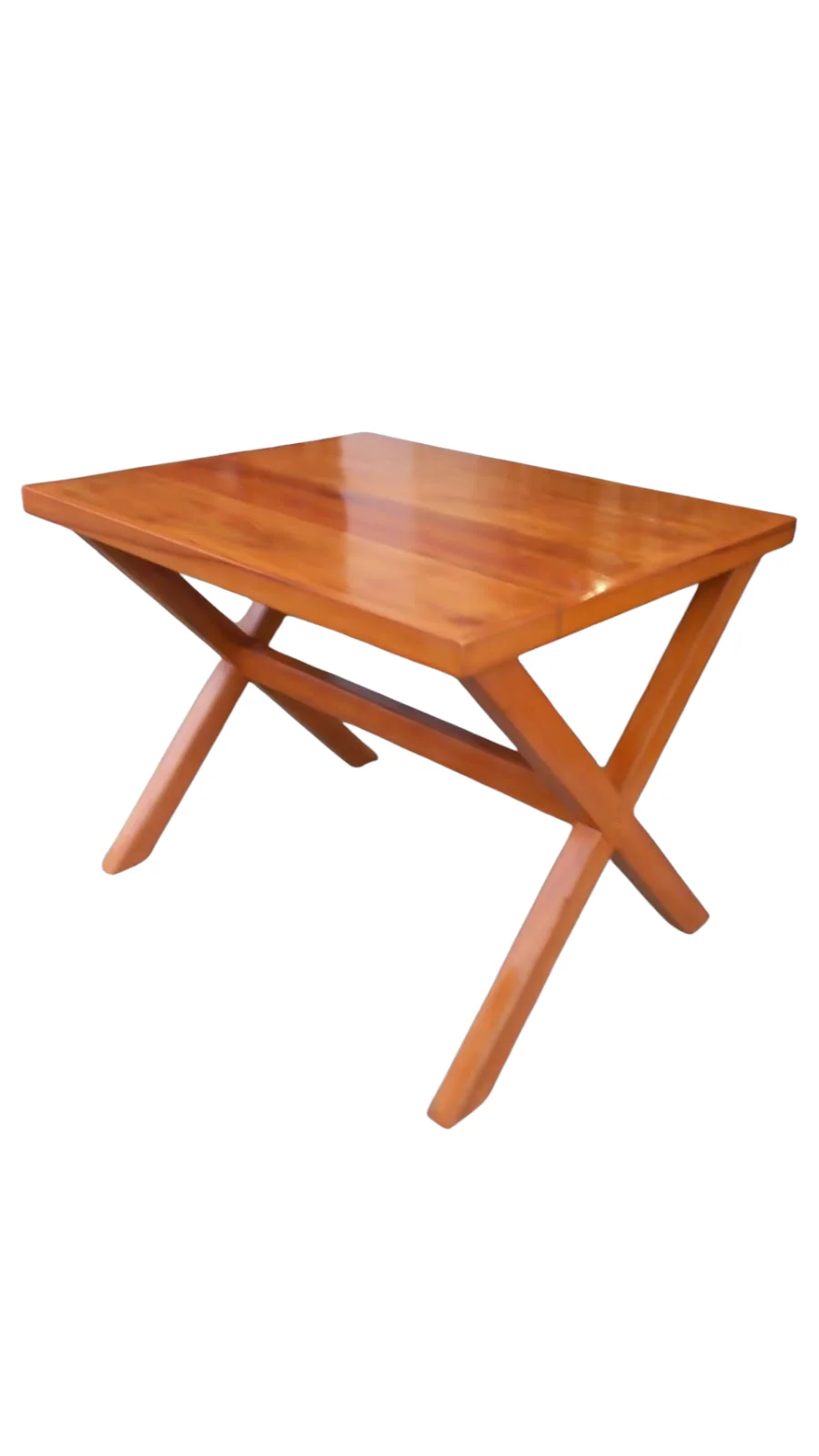 Mesa retangular pé em X